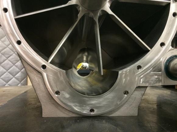 Close Up of Blow Through Rotary Valve