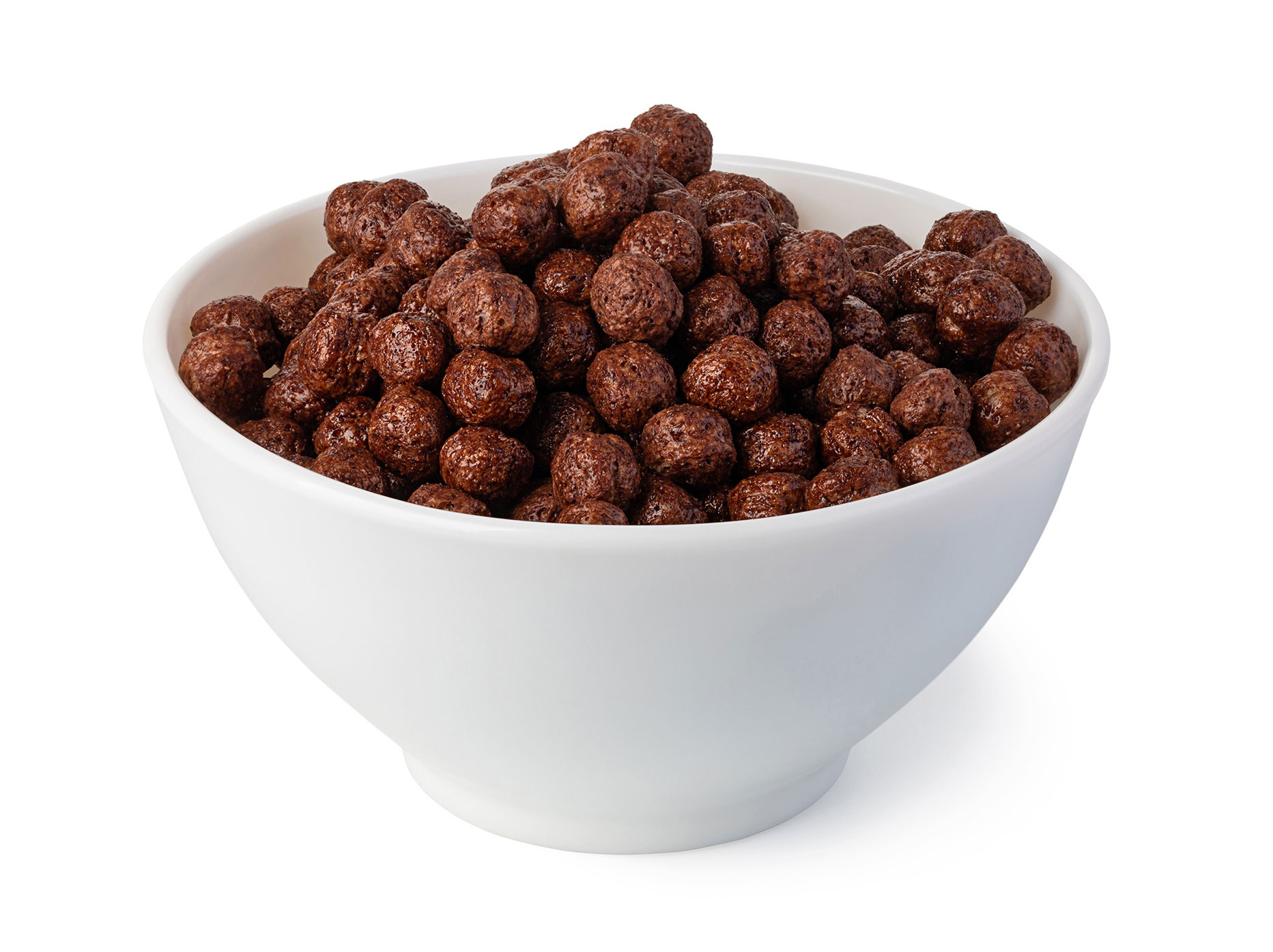 bowl of chocolate cereal