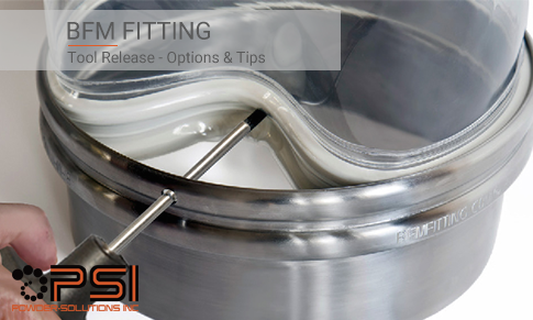 bfm fitting tool release options & tips